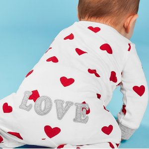 Carter's官网 儿童睡衣低至2.8折热卖，情人节亲子款上新