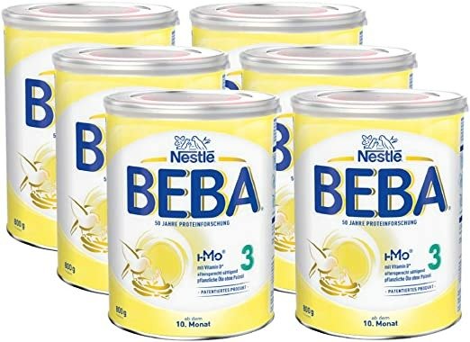 BEBA 婴儿奶粉 3段 10月以上 800g*6罐