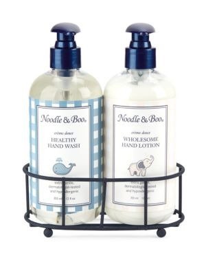 Noodle & Boo - Healthy Hand Wash and Wholesome Hand Lotion Caddy Gift Set