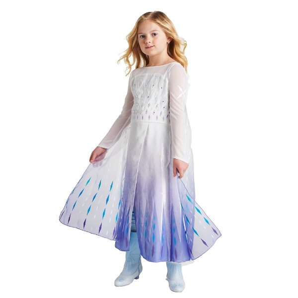 Snow Queen Elsa Deluxe Costume for Kids – Frozen 2 | shopDisney