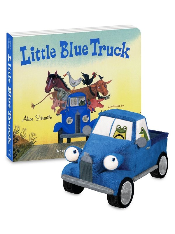 Little Blue Truck Plushie & Board Book 2-Piece Set