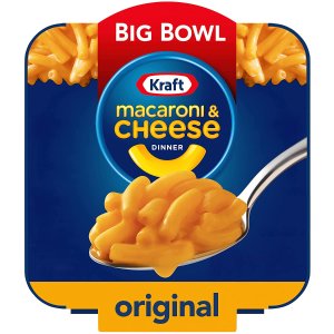 Kraft Original Macaroni & Cheese Easy Microwave Big Bowl Dinner (3.5 oz Bowl)