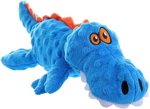 Just for Me Gators with Chew Guard Tough Plush Dog Toy