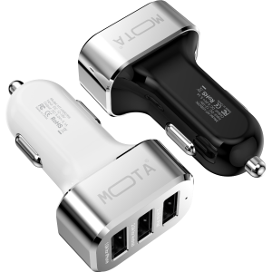 MOTA有3个USB接口车载充电热卖中