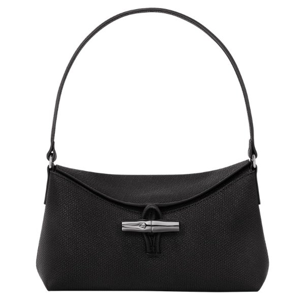 Roseau S Hobo bag Black - Leather