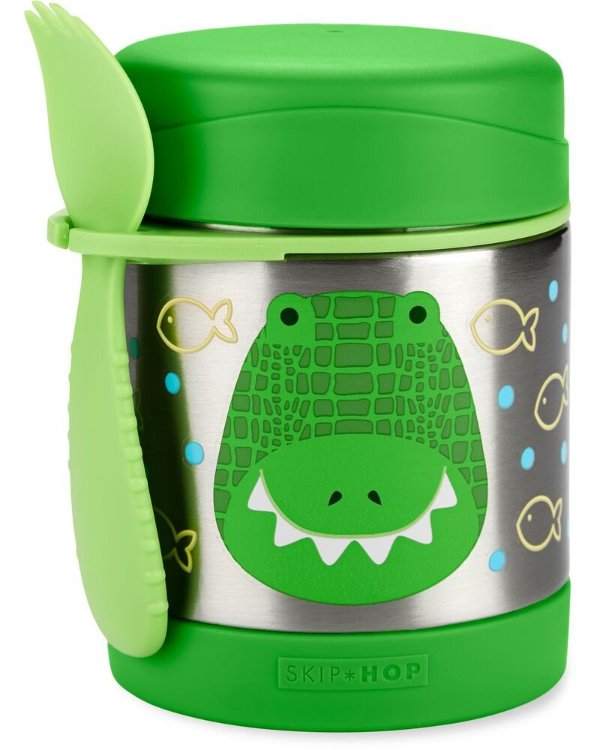 Zoo Insulated Food Jar - Crocodile