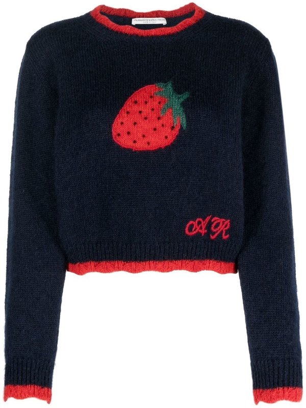 草莓毛衣