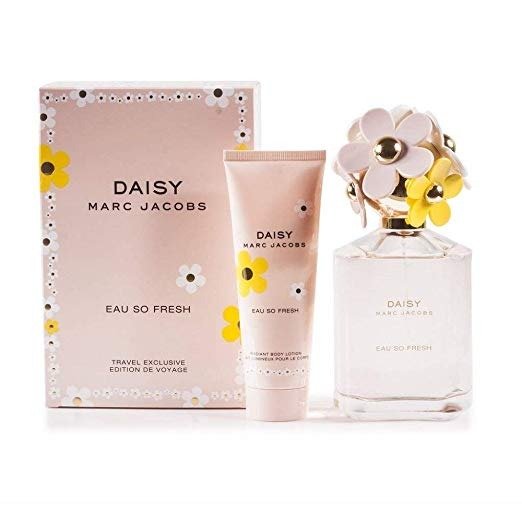 Daisy Eau So Fresh 2-Piece Fragrance Set (Eau de Toilette Spray, 4.2 Ounce and Body Lotion, 2.5 Ounce )