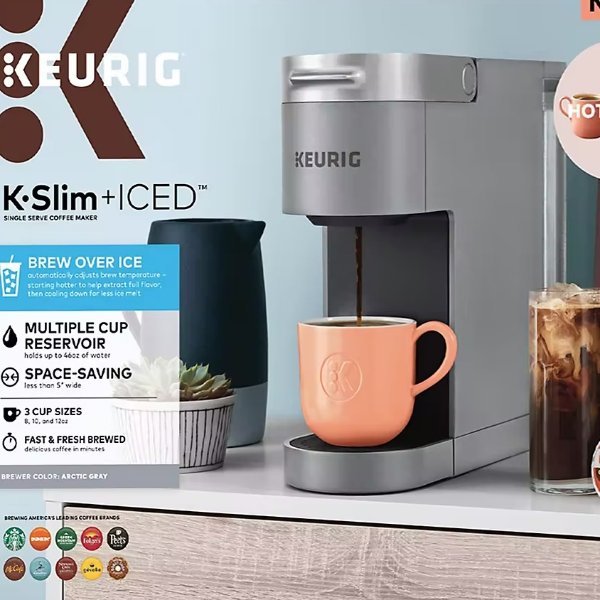 K-slim + Iced Single Serve Coffee Maker