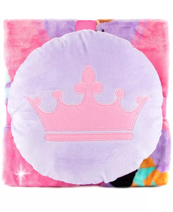 CLOSEOUT! Princess 2-Pc. Pillow & Blanket Nogginz Set