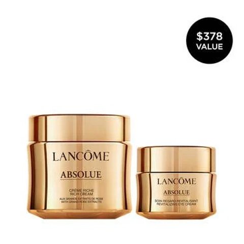 Lancome价值$378菁纯滋润版套装 含眼霜