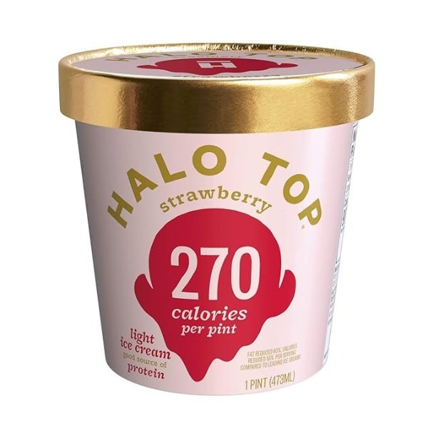 Top Creamery，草莓味，16 盎司（冷冻）
