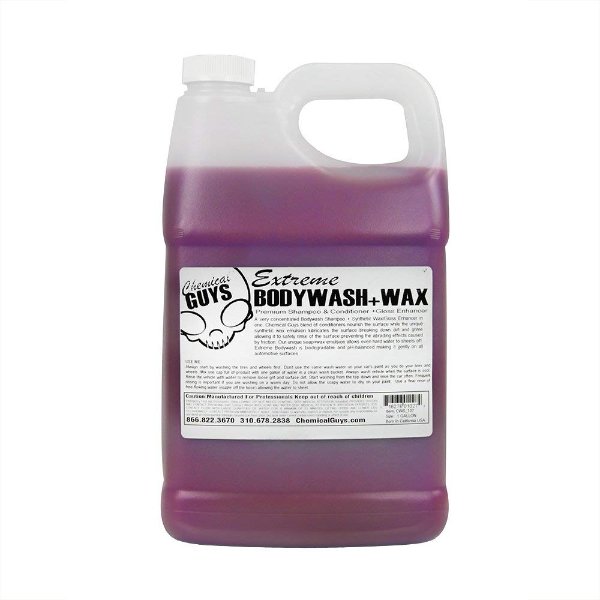 Chemical Guys CWS_107 Extreme Body Wash and Synthetic Wax Car Wash Shampoo (1 Gal)