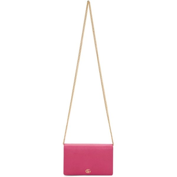 - Pink Small Marmont Bag