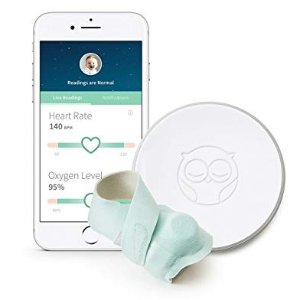 比黒五低：Owlet 智能 Sock 2 婴幼儿监视器系统 可追踪婴幼儿心率和氧气水平