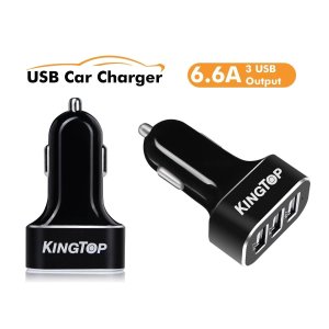 Kingtop 3 Port USB Car Charger