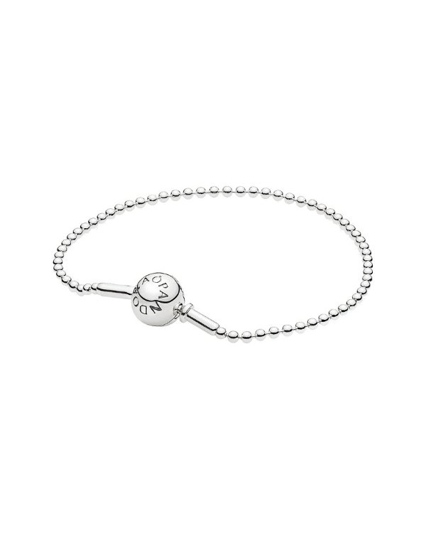 Silver Essence Collection Beaded Bracelet