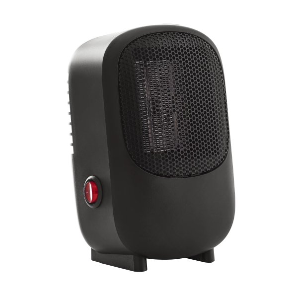 Personal Mini Electric Ceramic Heater 400W Indoor, Black