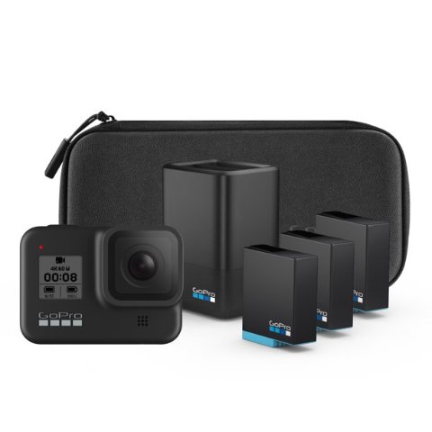 GoPro HERO8 Black 套装，3块电池+充电器