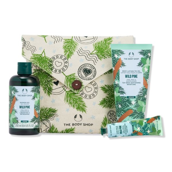 Pine & Divine Wild Pine Essentials Gift Set - The Body Shop | Ulta Beauty