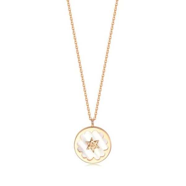 Minty Collection 18K Rose Gold Necklace | Chow Sang Sang Jewellery eShop