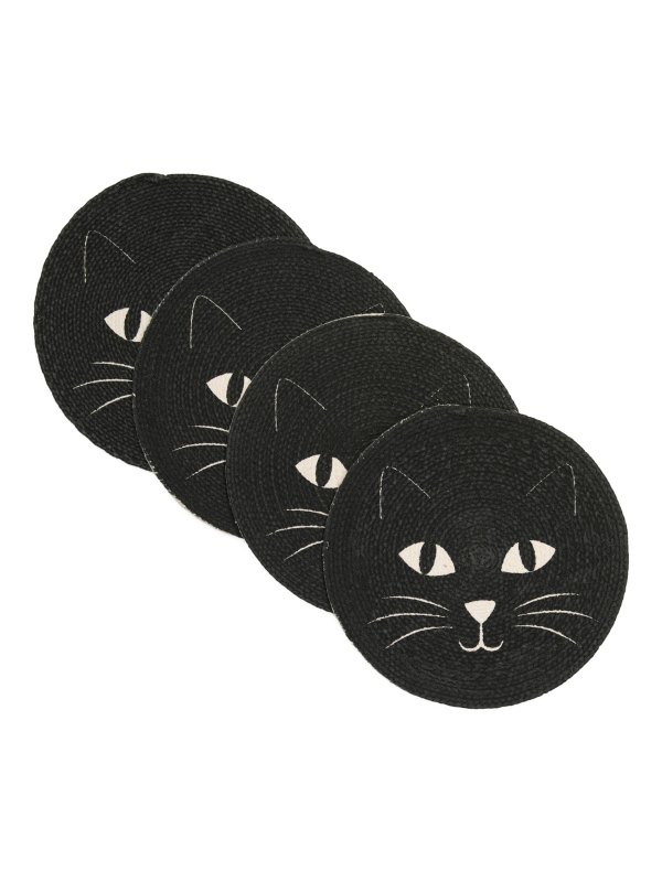 猫脸餐垫4个装