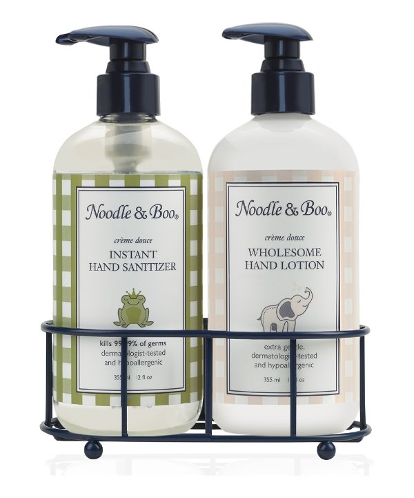 Instant Hand Sanitizer & Extra-Gentle Wholesome Hand Lotion