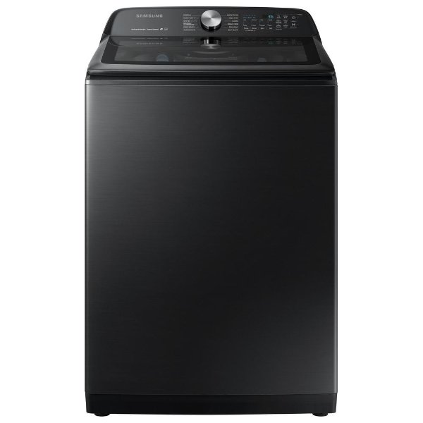 5.0 cu. ft. Hi-Efficiency Fingerprint Resistant Black Stainless Top Load Washing Machine with Super Speed, ENERGY STAR