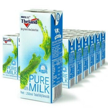 【纽仕兰牛奶】新西兰进口牛奶 纽仕兰 3.5g蛋白质部分脱脂牛奶 250ml*24 整箱装纯牛奶【行情 报价 价格 评测】-京东