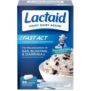 Lactaid 速效乳糖不耐受缓解片 96颗