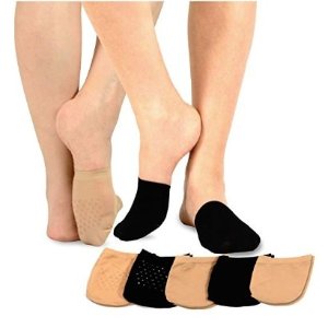 Ending Soon: TeeHee Womens Seamless Toe Topper Liner Socks