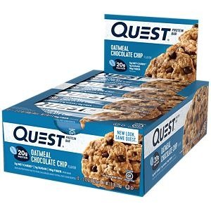 Quest Bar - OATMEAL CHOCOLATE CHIP (12 Bars) by Quest Nutrition at the Vitamin Shoppe