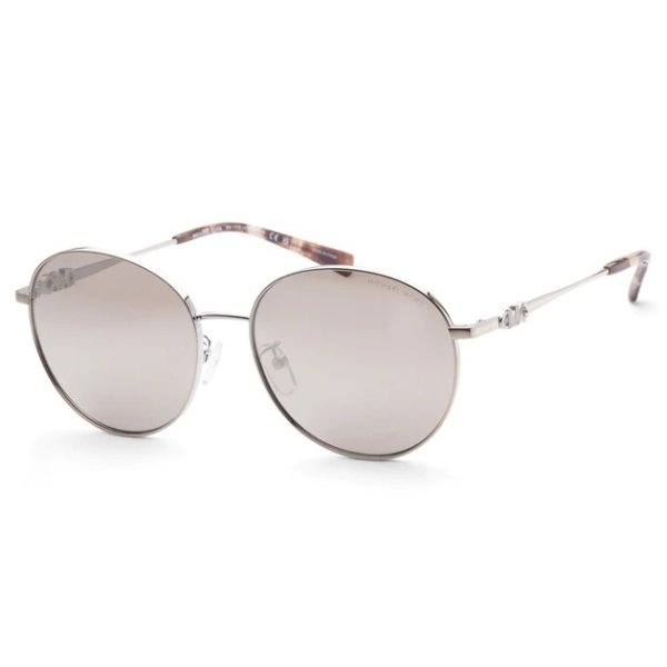 women's mk1119-11536g alpine 57mm silver sunglasses