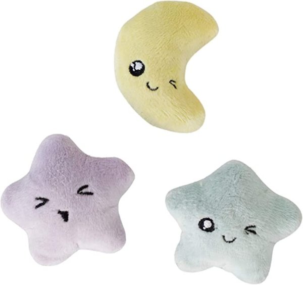 Petstages Toss 'N Twinkle Catnip Cat Toys - 3 Pack