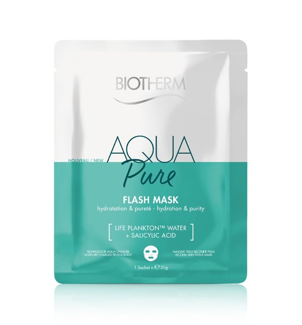 Aqua Pure Salicylic Acid moisturizing Flash Mask | Biotherm