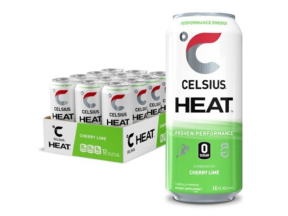Celsius 樱桃青柠口味能量饮料12罐