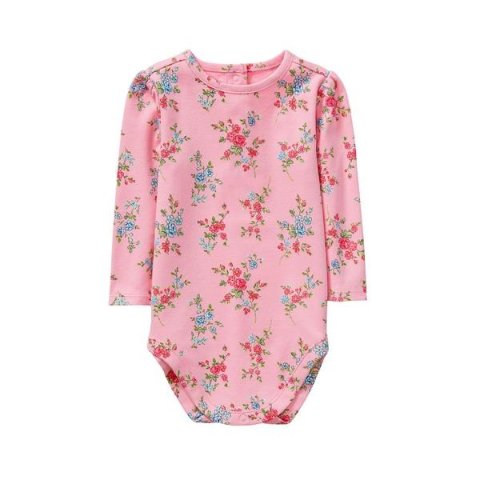Janie and JackFloral Bodysuit