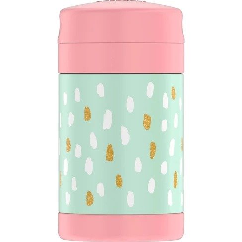 Thermos 16oz Painted Dots FUNtainer Food Jar - Pink/Green