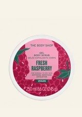 Fresh Raspberry Gel Body Scrub