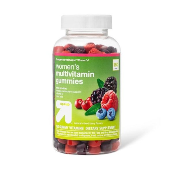 Women's Multivitamin Gummies - Natural Berry - 150ct 