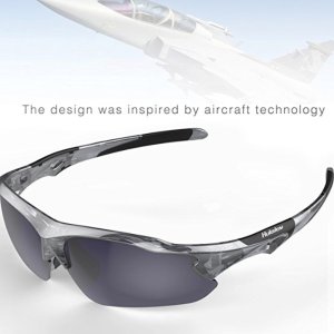 Hulislem Blade Ⅱ Sport Polarized Sunglasses-FDA Approved @ Amazon.com