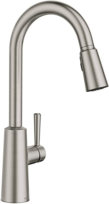 7402SRS Riley One-Handle Pulldown Kitchen Faucet Featuring Power Clean and Reflex, Spot Resist Stainless
