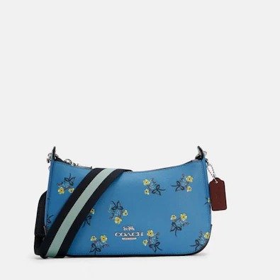 Jes Baguette With Floral Bow Print