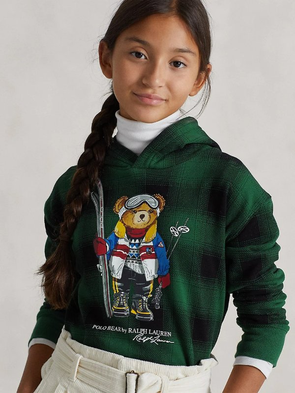 Little Girl's & Girl's Magic Plaid Knit Shirt