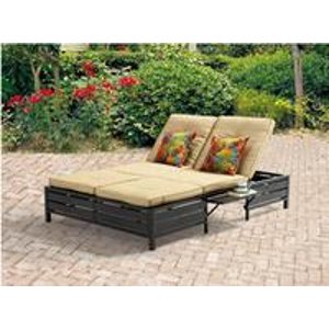 Mainstays Double Chaise Lounger