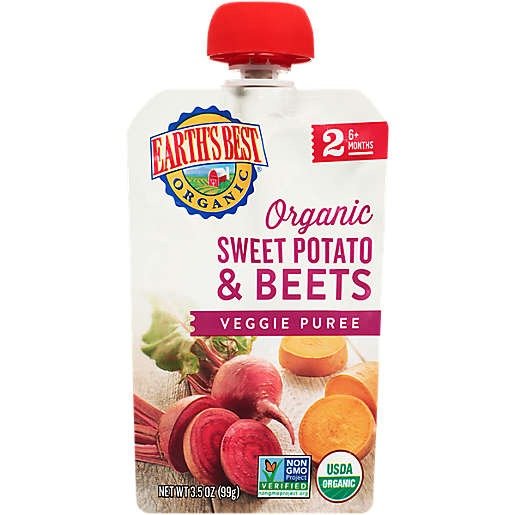 ® Organic 3.5 oz. Sweet Potato & Beets Baby Food Puree | buybuy BABY
