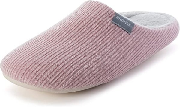 Slippers for Women Fur Lined Memory Foam Indoor House Shoes