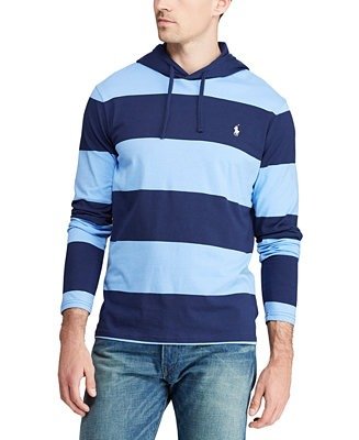 Men's Hooded Stripe T-Shirt