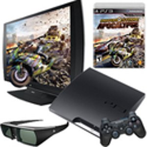 Sony PlayStation 3 160GB 24" 1080p 3D Display Bundle