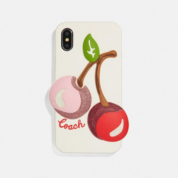 iPhone X/Xs Case With Oversized Cherry